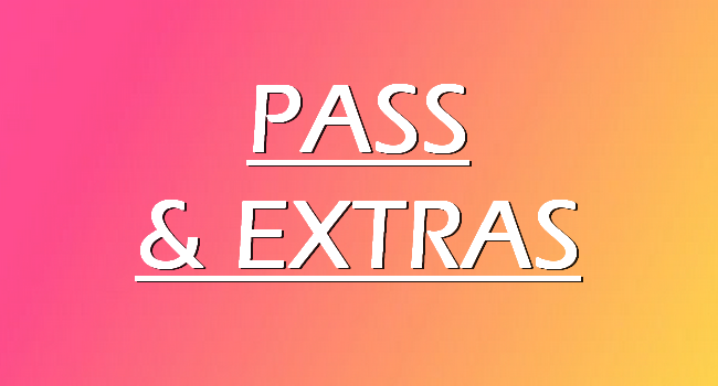 Les pass & extras