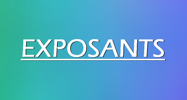 Les exposants